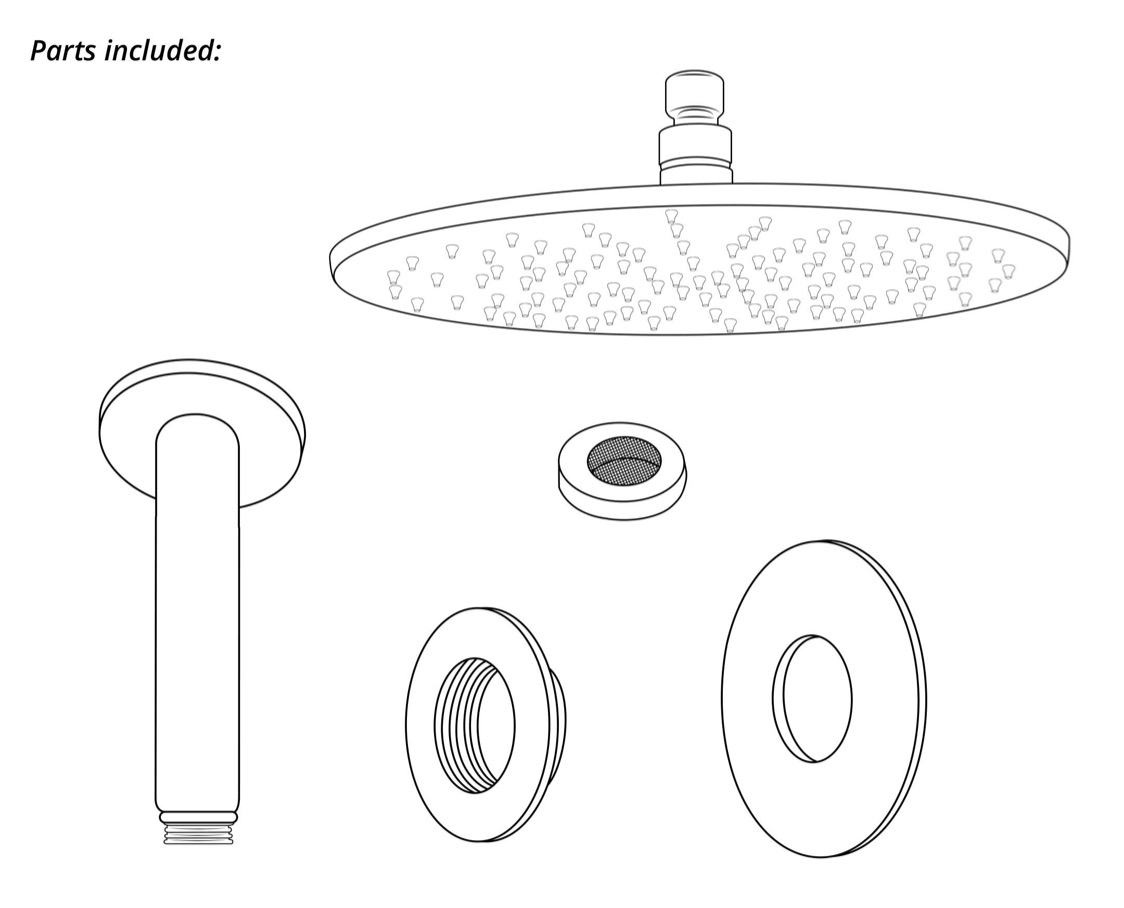 Installation Instruction for Atlantic Chrome Massage Shower System